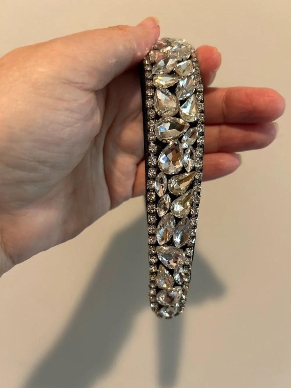 Crystal Embellished Headband - Picture 2 of 5
